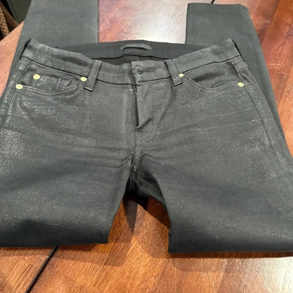 7 for all mankind Women's‎ Black Jeans